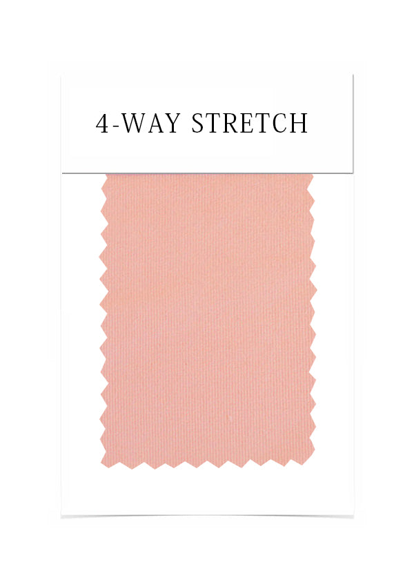 Peach Coral Fabric Sample for Infinity Dress