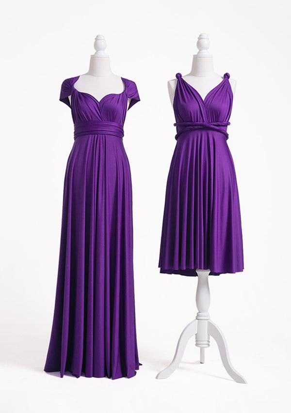 Buy Purple Infinity Dress, Multiway Dress