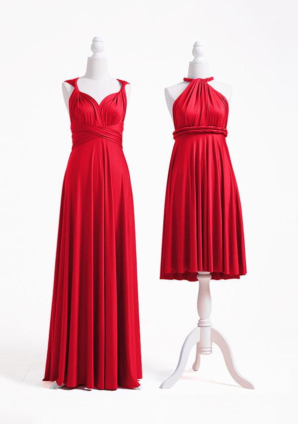 Buy Red Infinity Dress, Multiway Dress