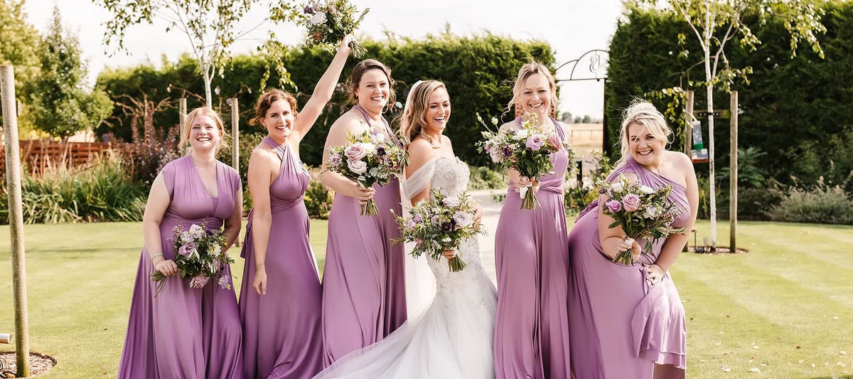 multiway wrap bridesmaid dress Infinity Lavender Gown Bridesmaid Dresses Shades Of Purple Wisteria/Mauve Infinity Dress Bridesmaid Size:XXXXXXL (5X) way twist wrap dress speakeasy attire Stretch Chambray Shirt for