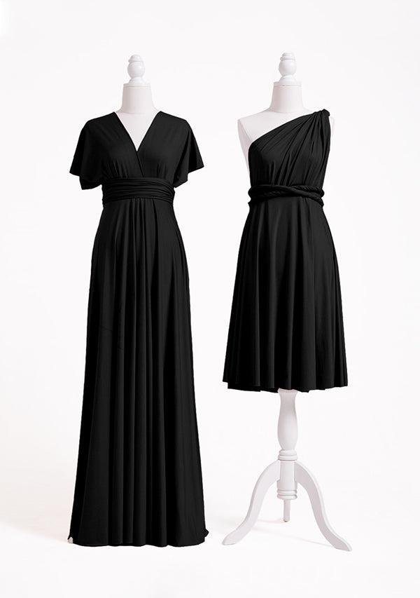 Black Multiway Infinity Dress